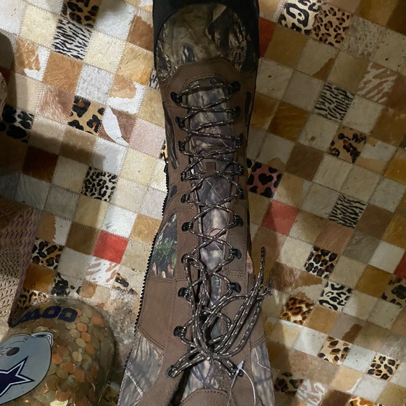 Men’s thinsulate waterproof hunting fishing tall boots - Picture 6 of 7